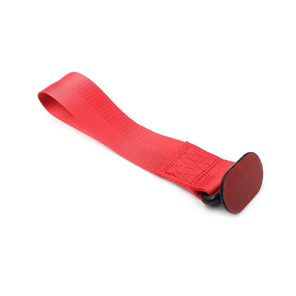 Car Tow Towing Strap Belt Rope Rally Hook Universal Rear/Front Bumper Red