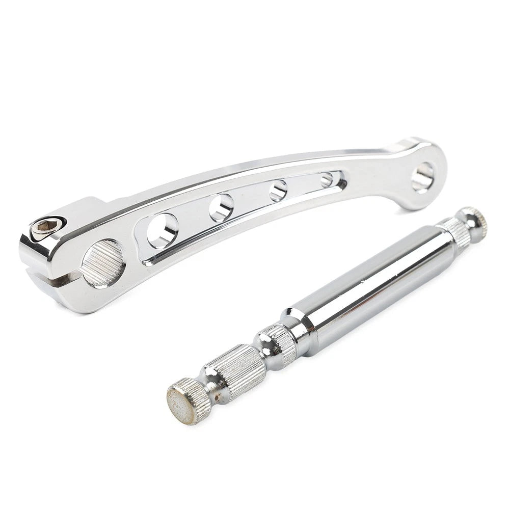 Chrome Inner Shift Lever Shaft Kit for Harley Road King Electra Street 1984-2016