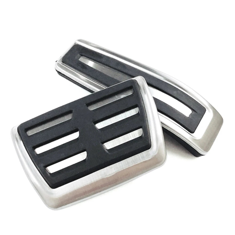 Stainless Steel Fuel Brake Pedal Cover For VW Touareg For Porsche Cayenne LHD