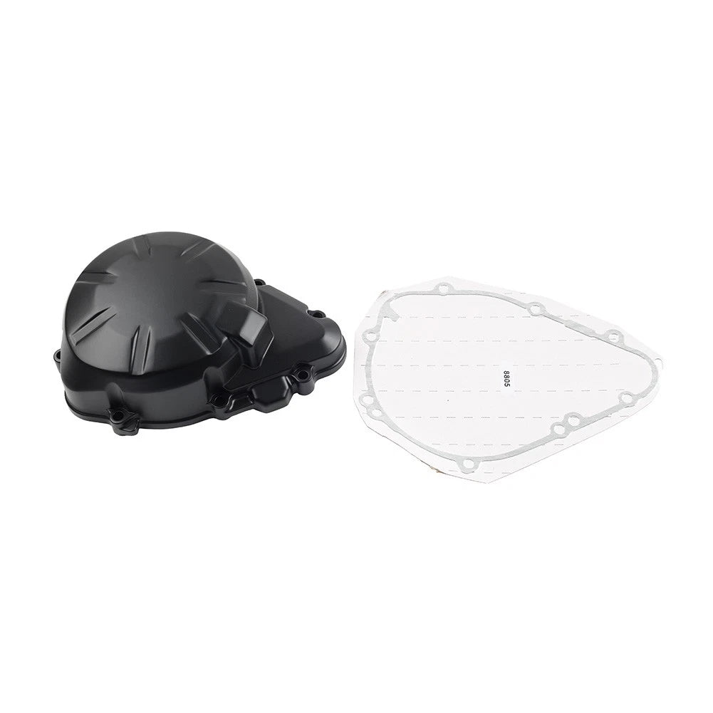 Left Stator Engine Cover Crankcase Black For Kawasaki Z900 Z900 ABS 2017-2025