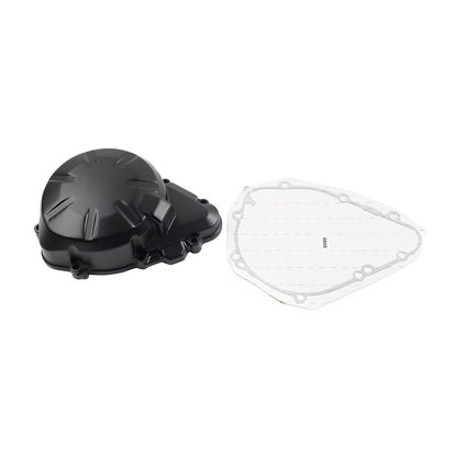Left Stator Engine Cover Crankcase Black For Kawasaki Z900 Z900 ABS 2017-2025