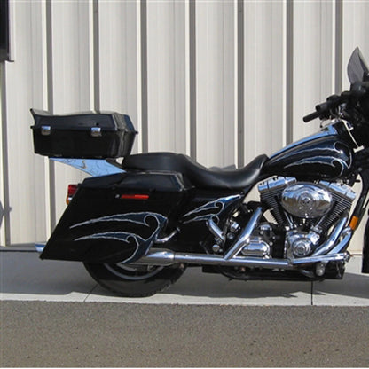 Tour Pack Pak Razor Trunk Mount Rack For Harley Road King Electra Glide 1997-08