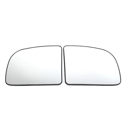 1 Pair Towing Power Upper Mirror Glass For Ford F-250 F-350 F-450 F-550 1999-07