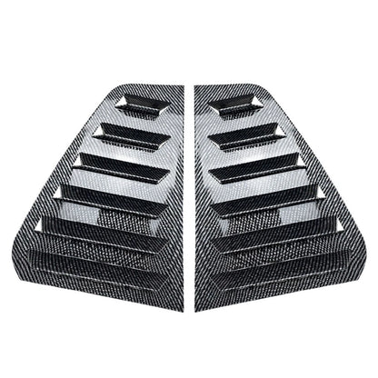 Rear Window Side Vent Shutter Louver Cover Trim Fit VW Golf MK7 MK7.5 2014-2019