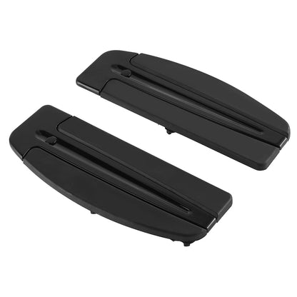 Slipstream Rider Floorboard Footboard Inserts For Harley Street Road Glide 86-Up