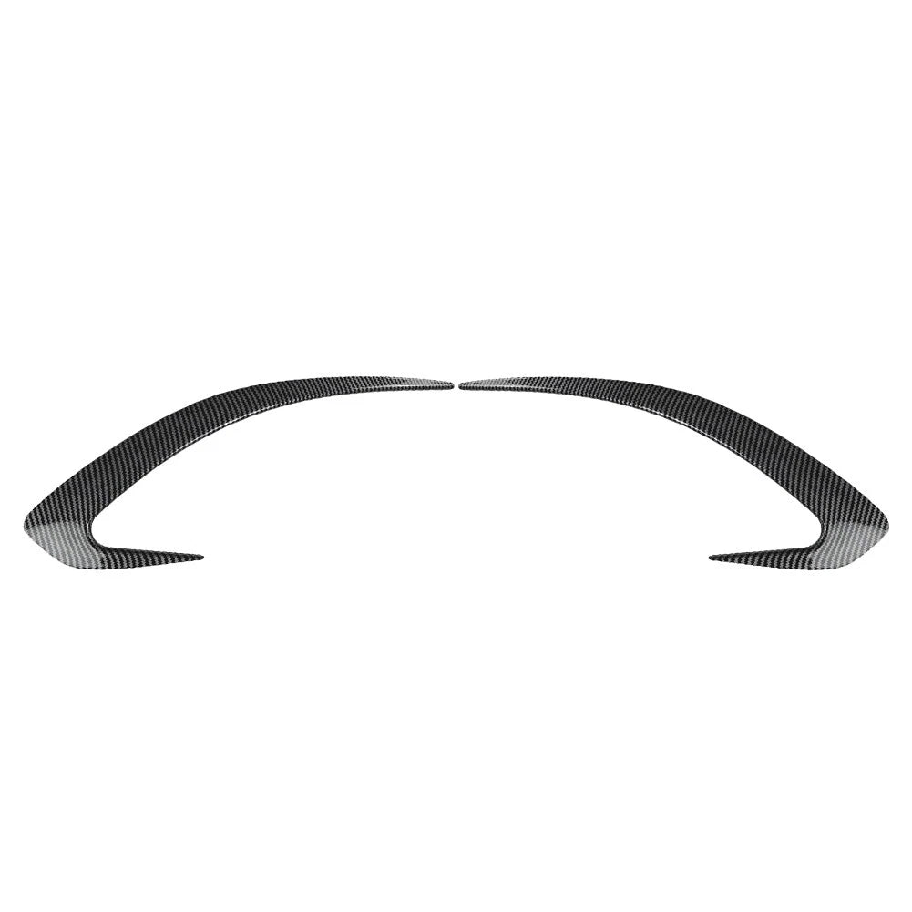 Rear Bumper Side Air Vent Trim For Mazda MX-5 ND Miata 2016-25 Carbon Fiber Blk