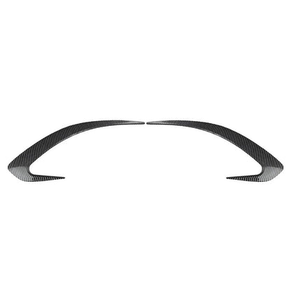 Rear Bumper Side Air Vent Trim For Mazda MX-5 ND Miata 2016-25 Carbon Fiber Blk