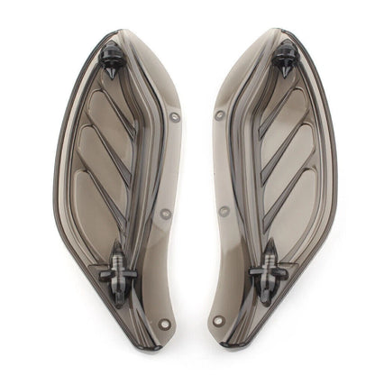 Side Wing Windshield Air Deflector Fit Harley Touring FLHR FLHT CVO 1996-2013 ab