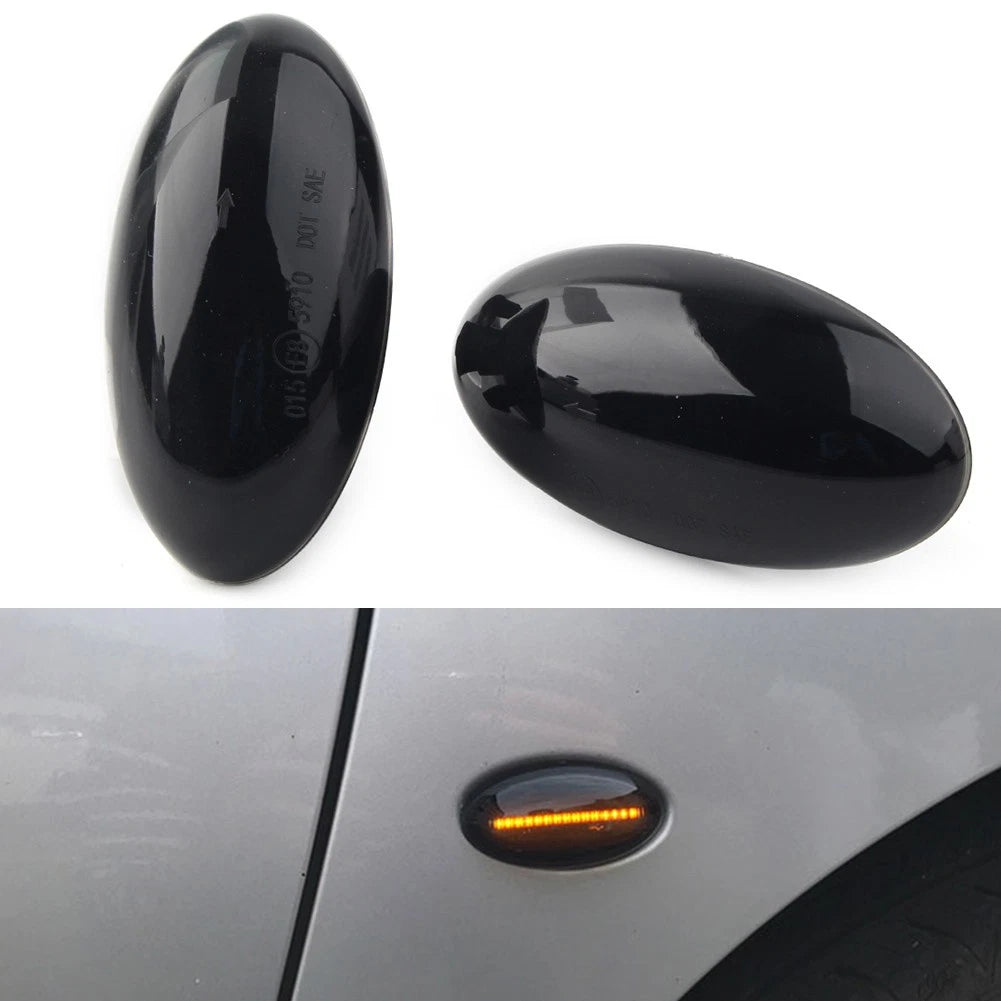 LED Dynamic Signal Side Marker Light For Peugeot 307 206 607 407 107 For Citroen