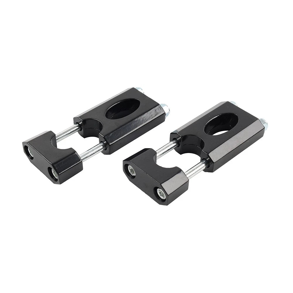 22mm 7/8" Motor HandleBar Mount Clamp Risers For 50-125cc Dirt Pit Bike Black