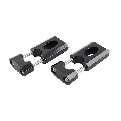 22mm 7/8" Motor HandleBar Mount Clamp Risers For 50-125cc Dirt Pit Bike Black