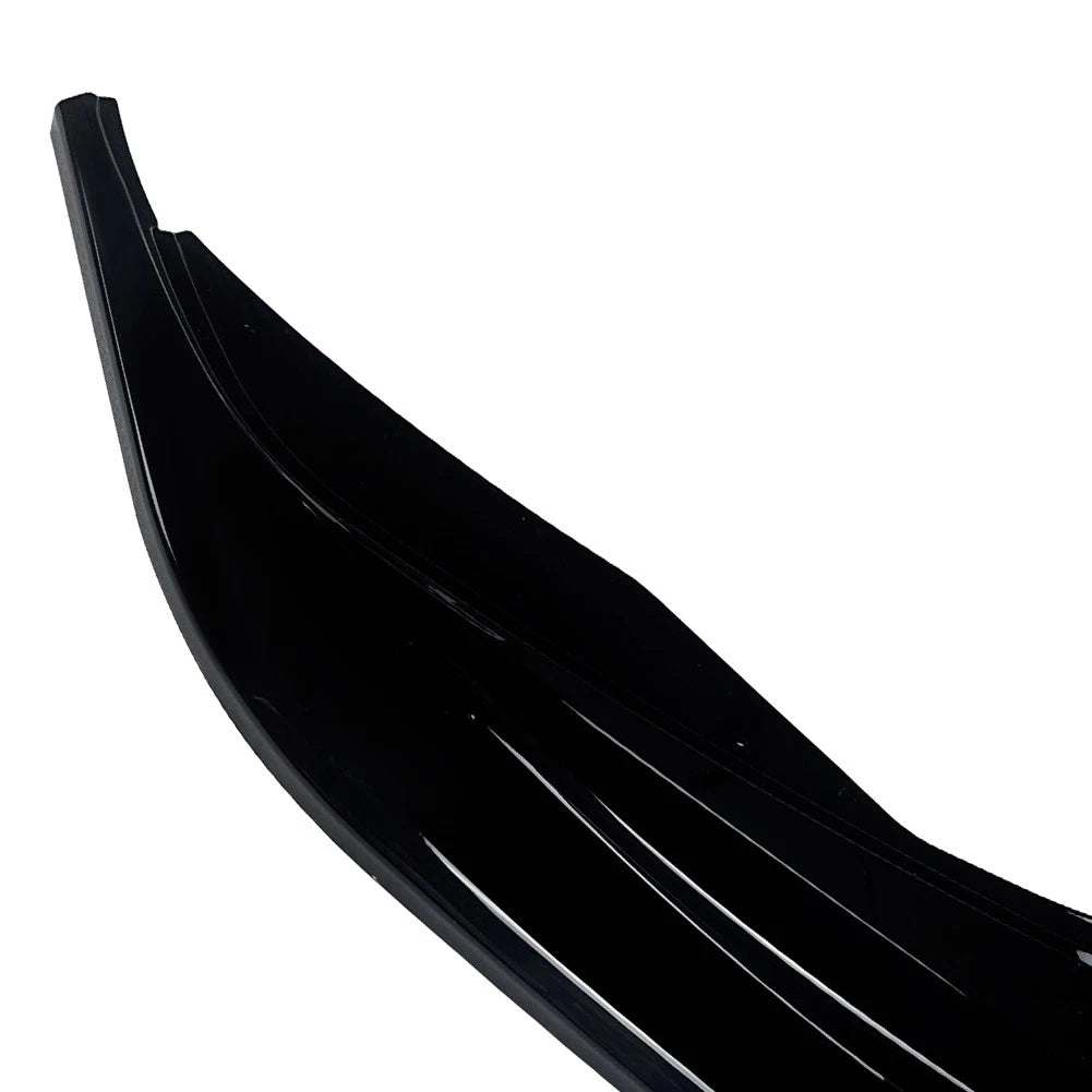 Glossy Black Front Bumper Lip Splitter Spoiler For VW Tiguan MK2 Pre-facelift