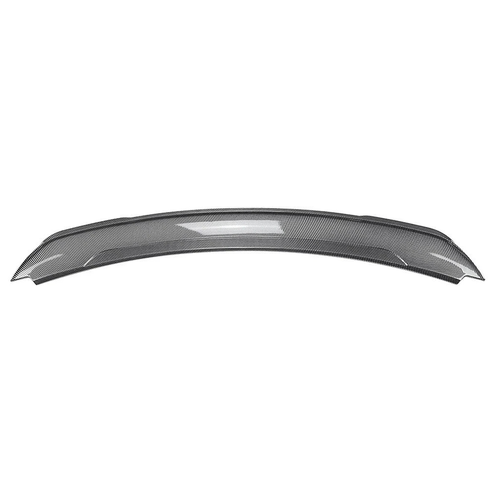 Rear Trunk Lip Spoiler Wing For Ford Mustang 2 Door Coupe 2015-2022 Carbon Fiber