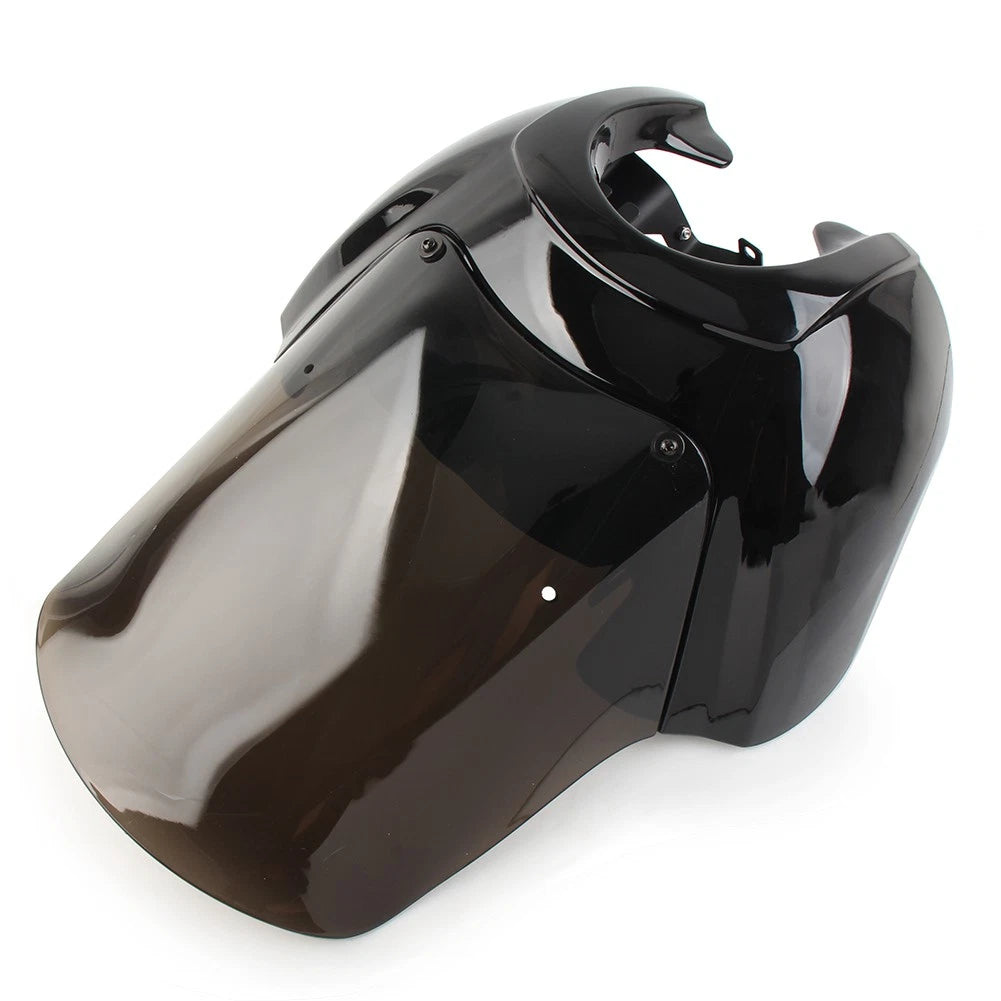 Front Headlight Fairing Cover W/ 15'' Windshield FitHarley Dyna FXDXT T-Sport