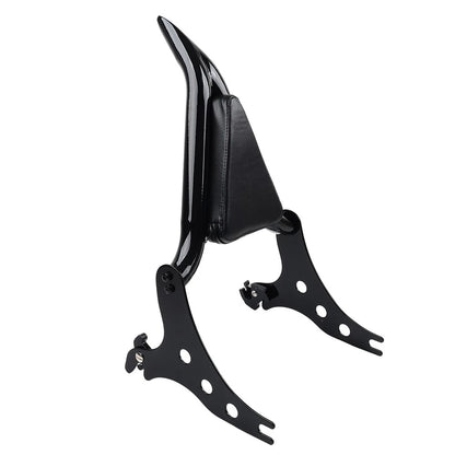 Sissy Bar Passenger Backrest Pad For Harley Fat Boy Lo FLSTFB 2010-2017 Softail