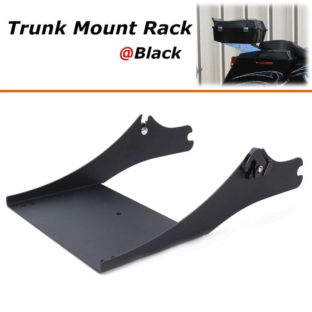 Detachable Tour Pack Pak Luggage Rack Trunk Bracket For Harley Touring 1997-2008