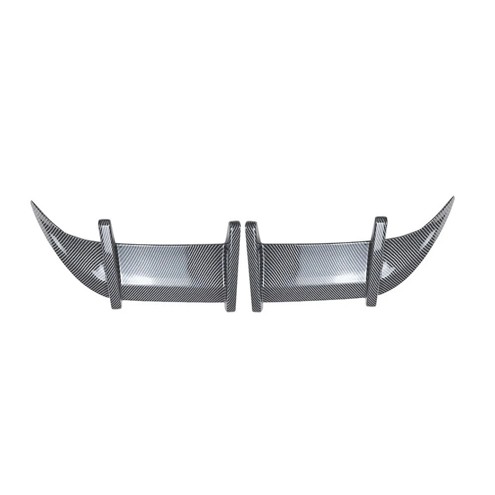 US 2pcs ABS Rear Roof Spoiler Wing Lip For VW Golf MK7 MK7.5 GTD R 2013-2019