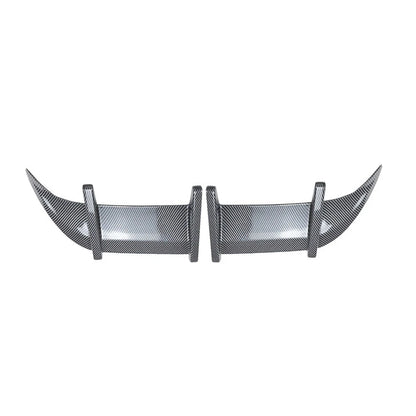 US 2pcs ABS Rear Roof Spoiler Wing Lip For VW Golf MK7 MK7.5 GTD R 2013-2019