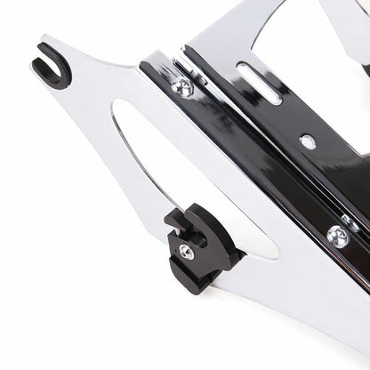 For 09-13 Harley Road Glide Touring Detachable 2-Up Tour Pack Mount Luggage Rack