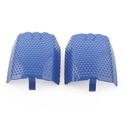 2Pcs Front Caliper Screen Inserts Blue For Harley V-Rod & Touring 2006-2019 2018