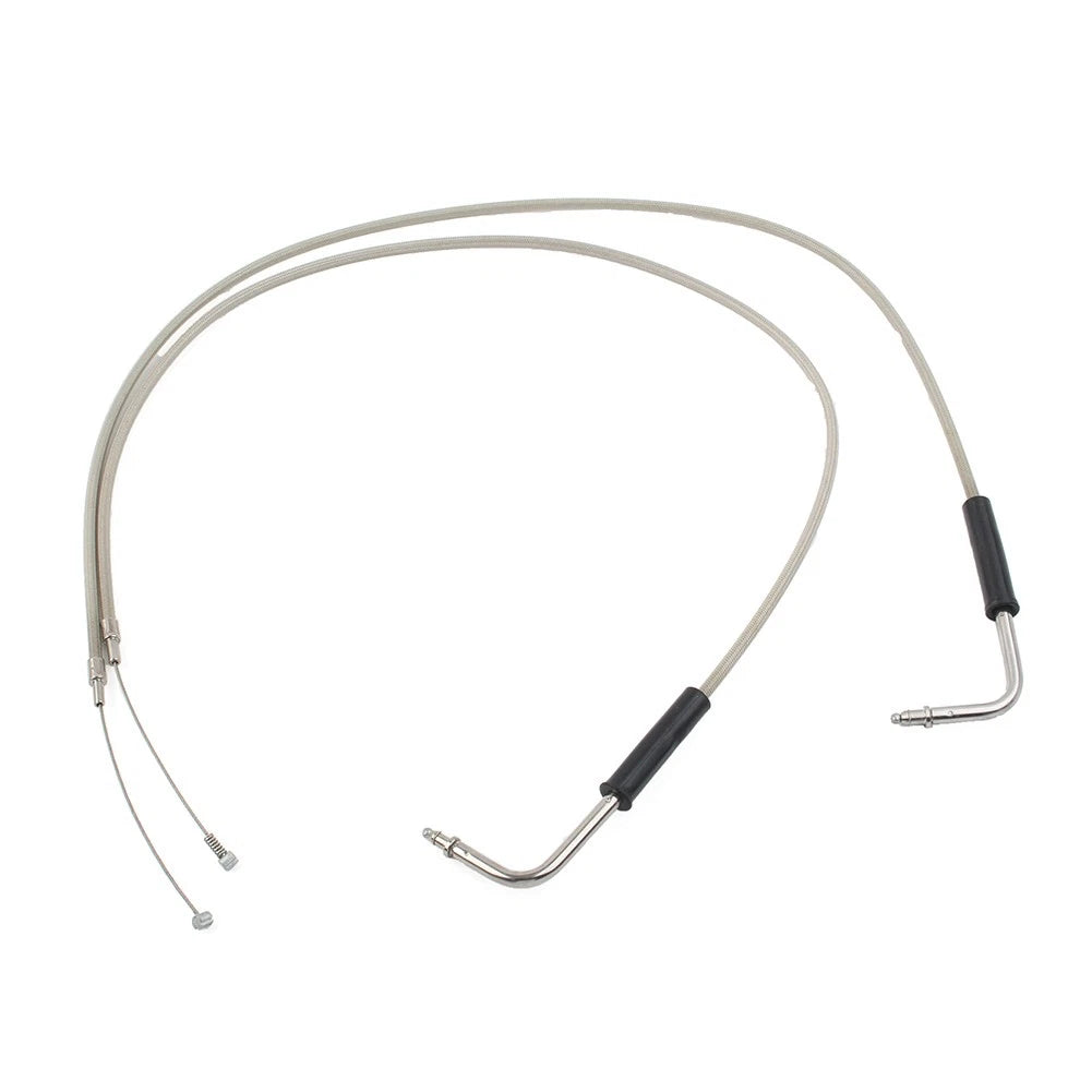 Stainless Steel Throttle Cable For Harley Sportster XL1200 883 Dyna Road King US