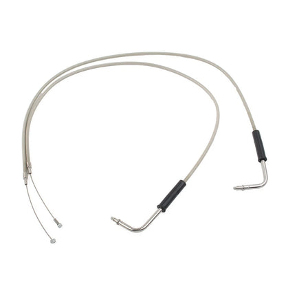 Stainless Steel Throttle Cable For Harley Sportster XL1200 883 Dyna Road King US
