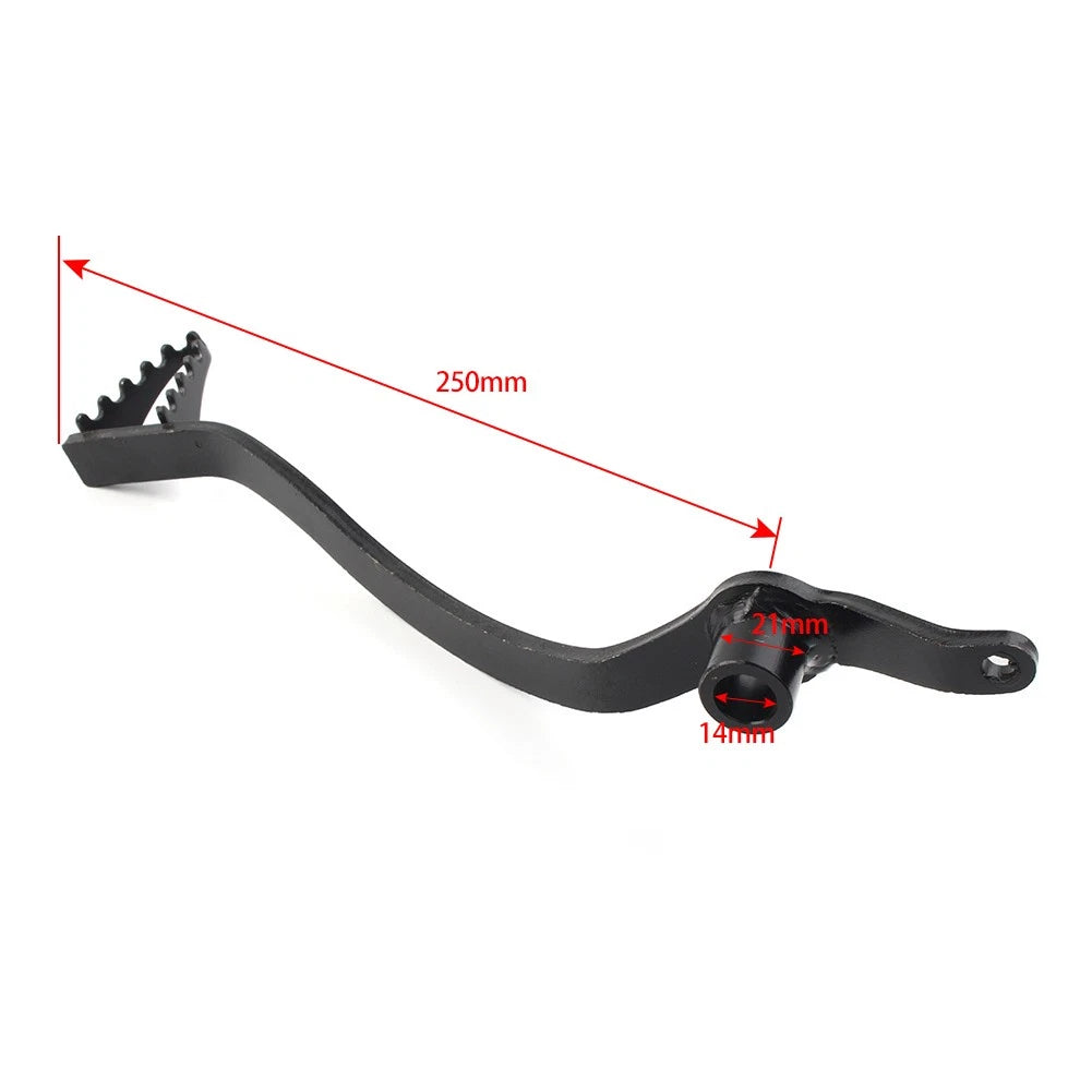 Rear Hydraulic Brake Foot Pedal Lever For Chinese CRF50 Pit Dirt Bike Stomp IMR