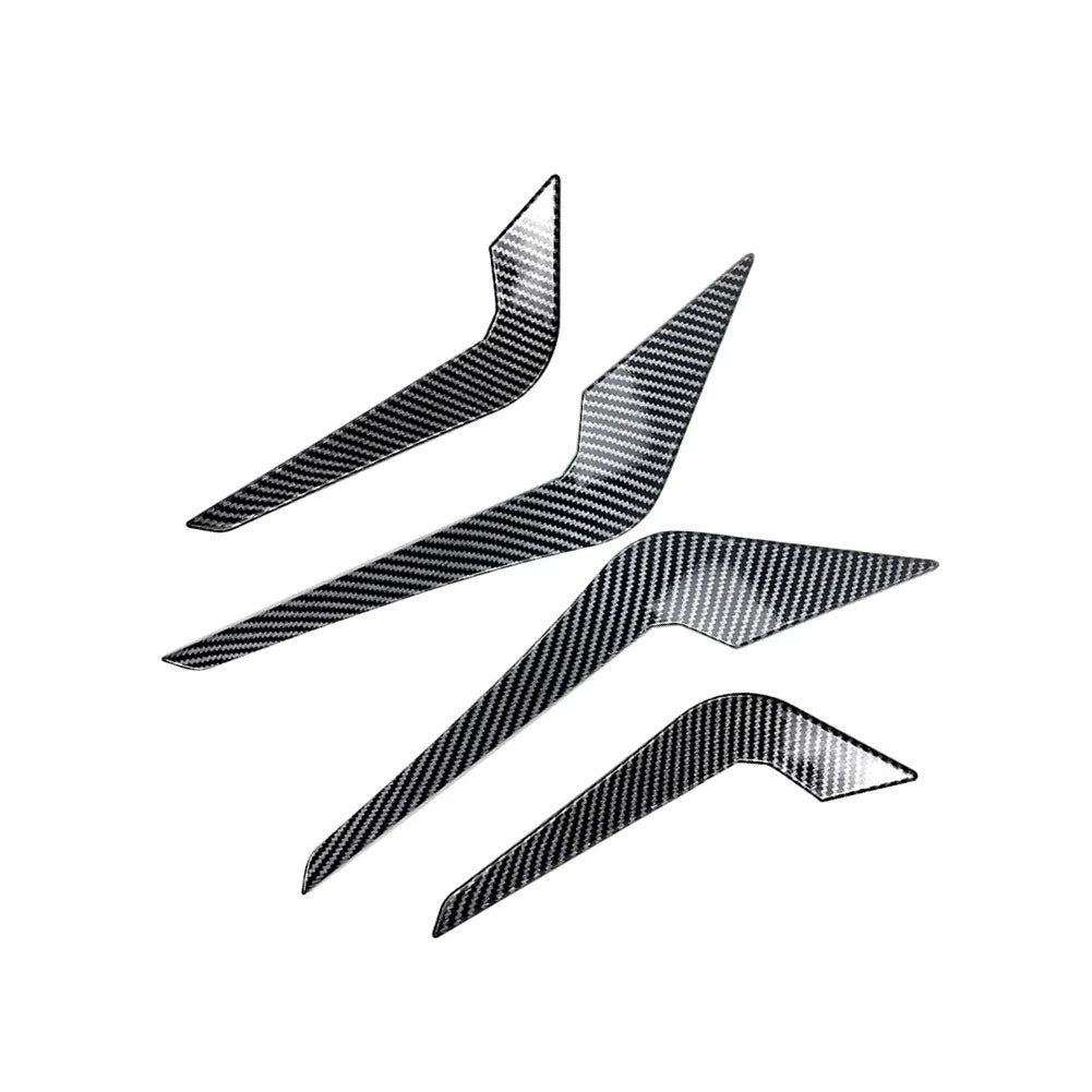 Front Bumper Lip Spoiler Splitter Side Cover For BMW 2 Series M2 F87 2016-2021