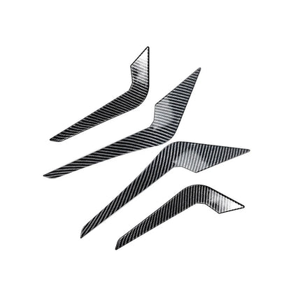 Front Bumper Lip Spoiler Splitter Side Cover For BMW 2 Series M2 F87 2016-2021