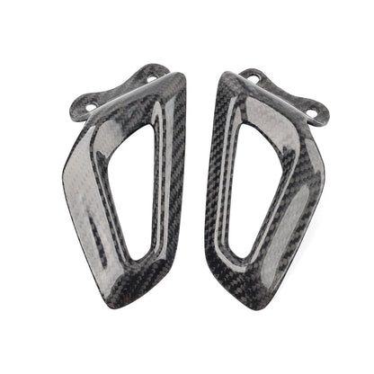 Carbon Fiber Rearset Footrest Plate Heel Guard For BMW S1000RR19-24 M1000RR 21+