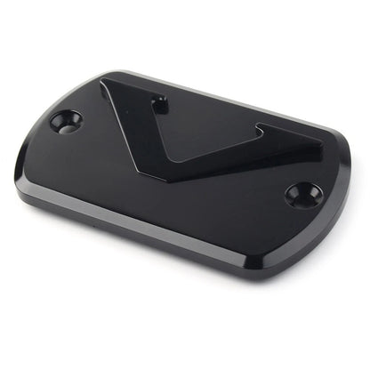Front Brake Fluid Cap Reservoir Cover For Yamaha V Star XVS 650/950 Black US