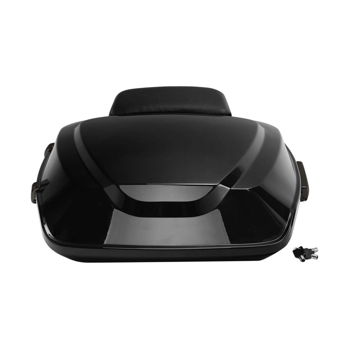 Black Razor Trunk Pad Mount Rack Fit For Harley  Road Glide 2014-2025
