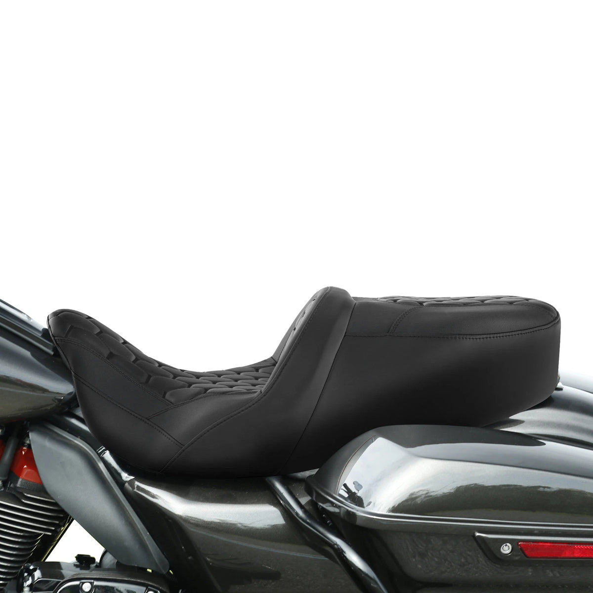 Rider Driver Passenger Seat Fit For Harley Touring Electra Road Glide 09-24 23