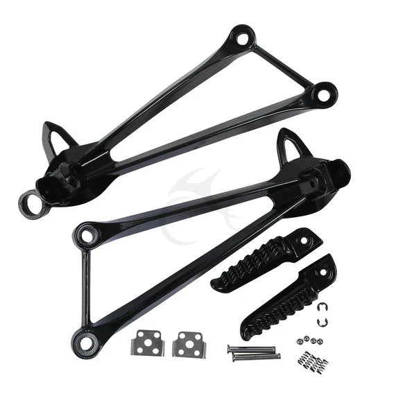 Rear Footrest Foot Pegs Bracket Fit For Kawasaki Ninja ZX636 13-24 ZX10R 08-10