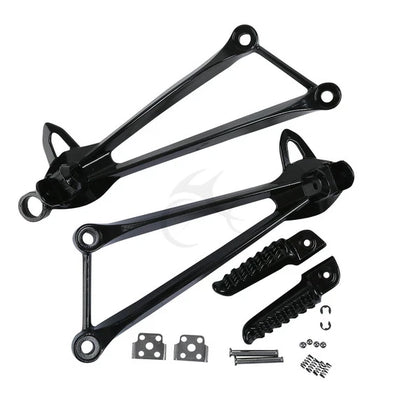 Rear Footrest Foot Pegs Bracket Fit For Kawasaki Ninja ZX636 13-24 ZX10R 08-10