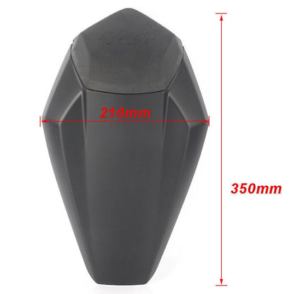 Moto Rear Seat Cover Cowl Fairing For KAWASAKI Ninja ZX-10R 2016 - 2024 Black