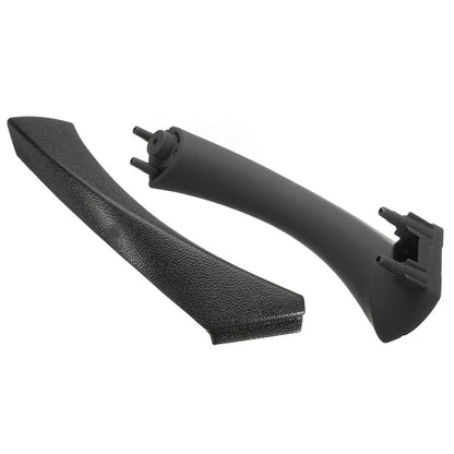 Right Side Inner + Outer Door Panel Handle Pull Trim Cover For BMW E90 3-Series