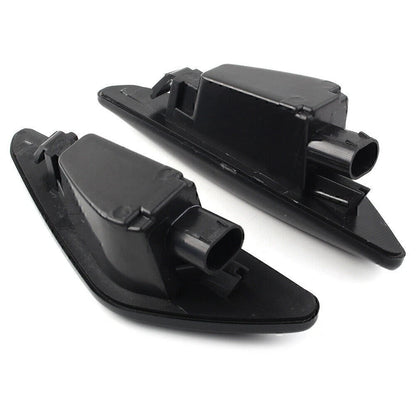 Dynamic LED Side Marker Turn Signal Light For BMW F25 E70 E71 X3 E72 X5 X6 Black