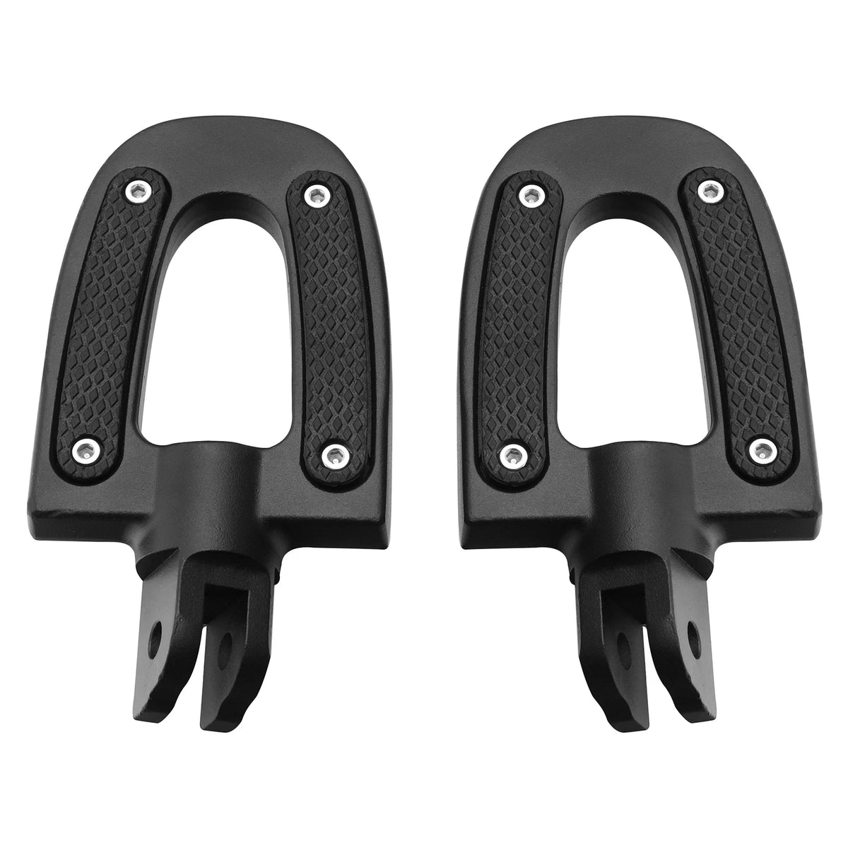 Matt Black Front Driver Pegs Footrest Fit For Harley Softail Low Rider 2018-2024
