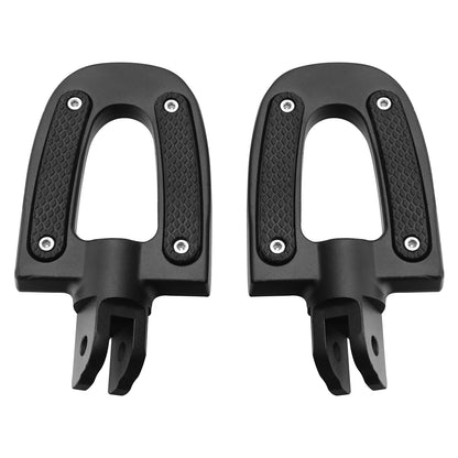Matt Black Front Driver Pegs Footrest Fit For Harley Softail Low Rider 2018-2024