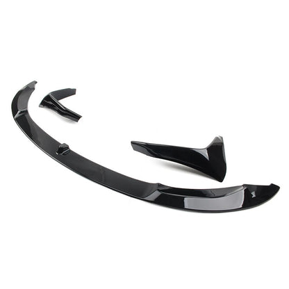 1Set Front Bumper Lip Spoiler Black For BMW F80 M3 F82 F83 M4 2015-2020 US Stock