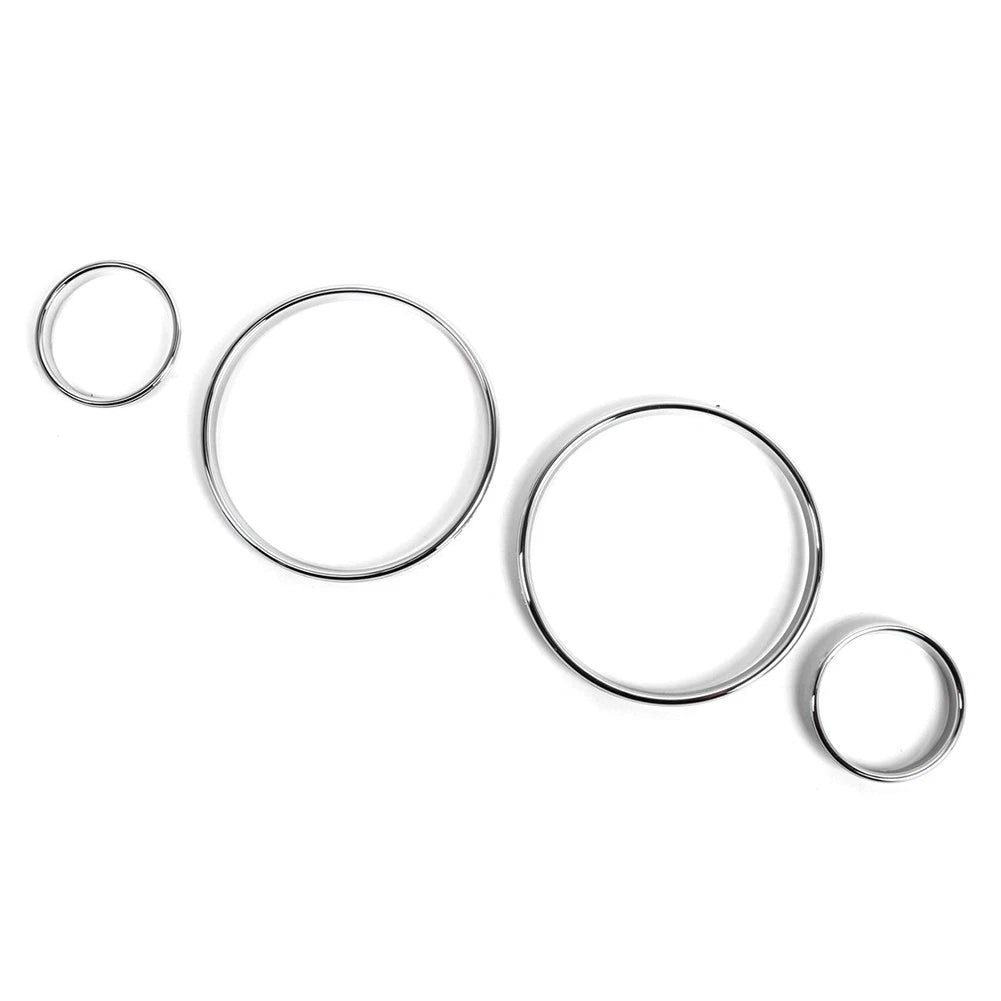 Speedometer Gauge Dial Rings Bezel Trim For BMW 5 7 Series E39 E38 M5 X5 E53