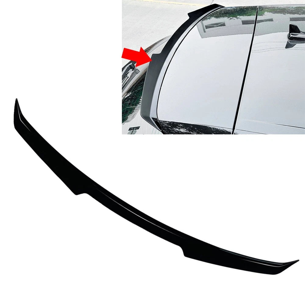 Glossy Black Rear Roof Spoiler Wing Lip Spoiler For Audi Q8 SQ8 RSQ8 2019-2024