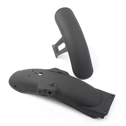 For Cafe Racer Retro CG125 Front & Rear Fender Mudguard Cover Metal Motor Black