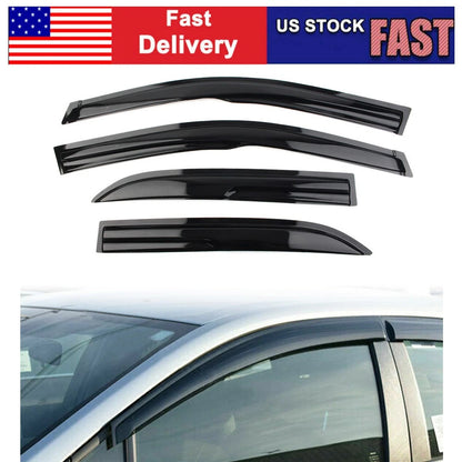 Window Visor Rain Guard Deflector Fit Toyota Corolla Seden 2007-2013 2008 2009