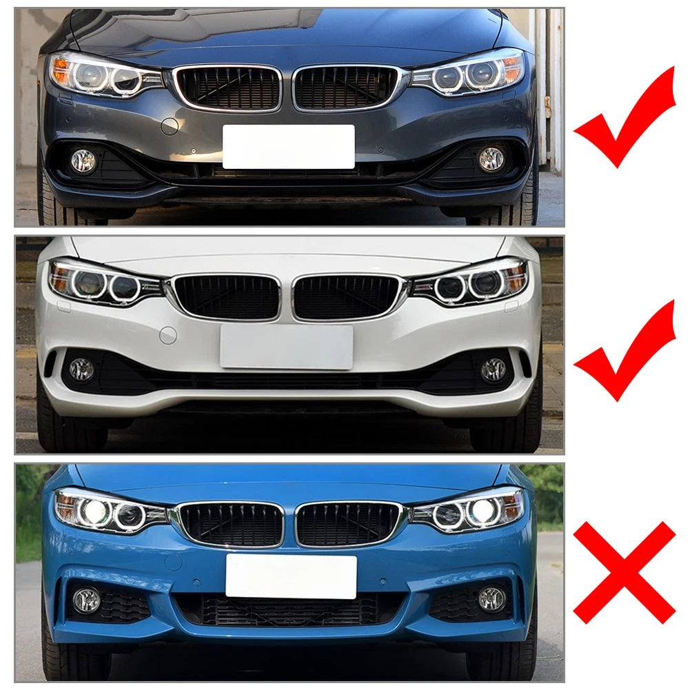 L Front Bumper Fog Light Cover For BMW 4 Series F32 F33 F36 428i 430i 435i 440i