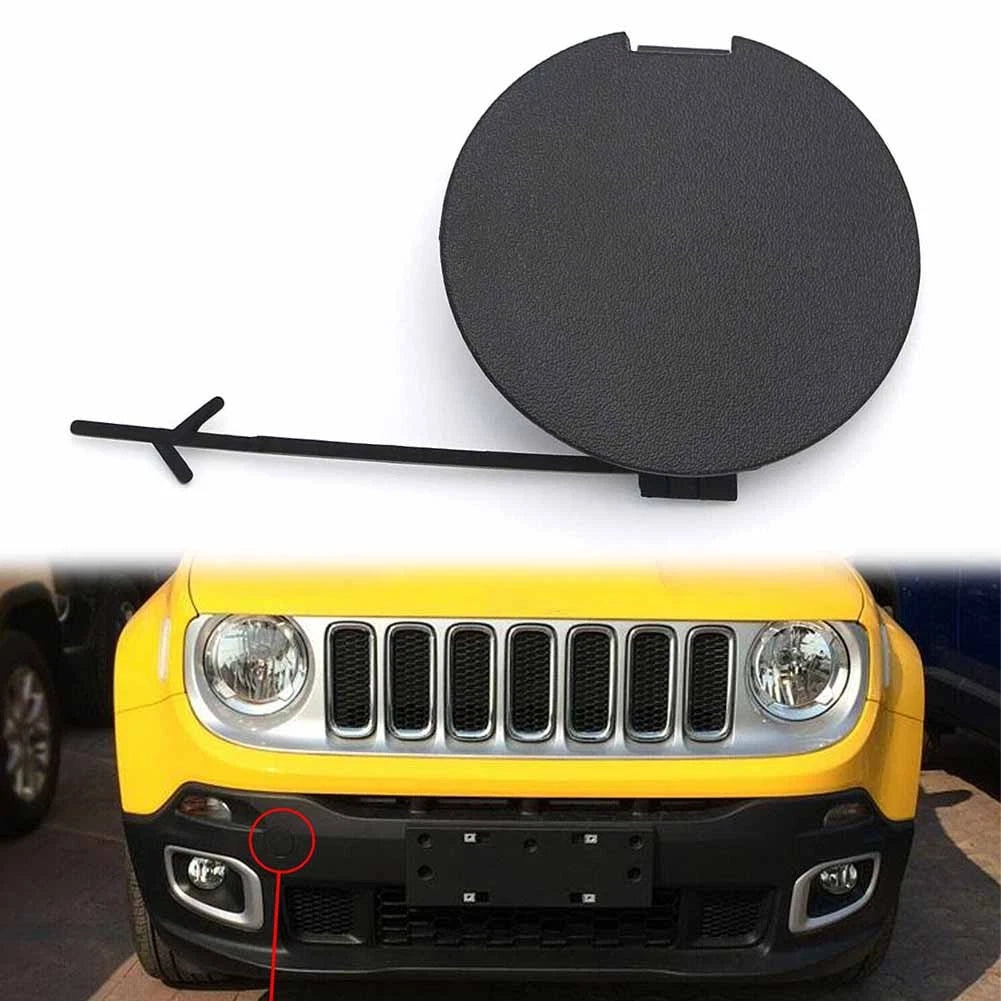 Front Bumper Tow Hook Eye Cap Cover For Jeep Renegade 2015-2020 19 18 5XB38LXHAA