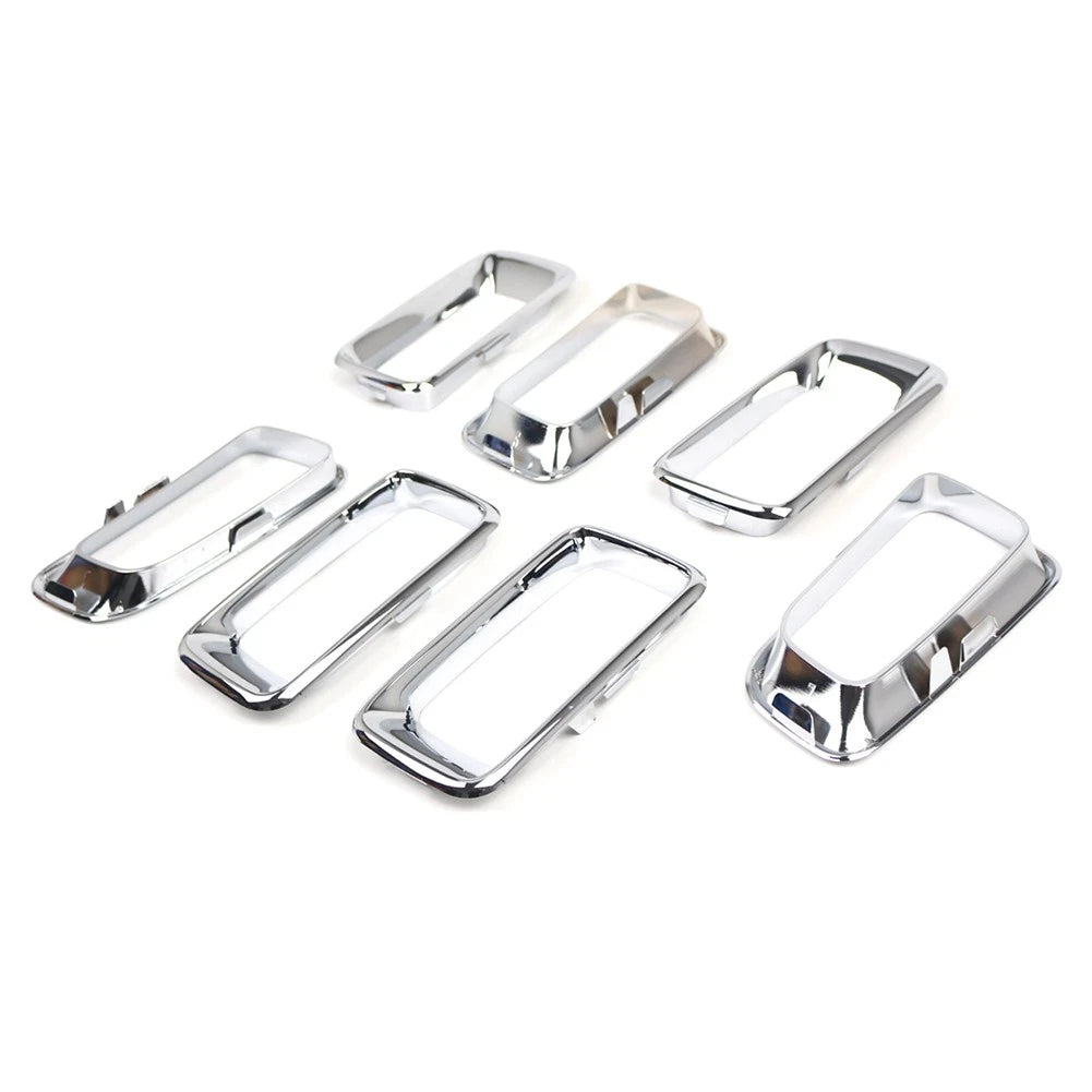 Front Grille Insert Cover Frame Grille Molding Chrome For Jeep Compass 2011-2017