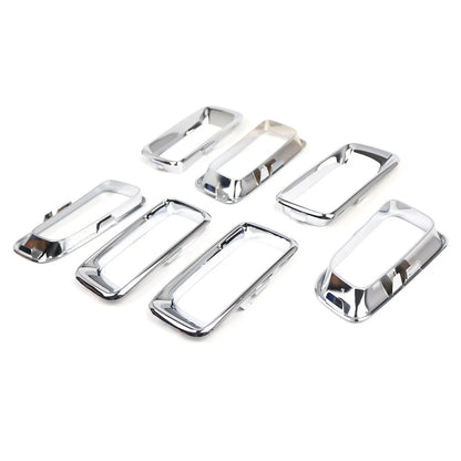 Front Grille Insert Cover Frame Grille Molding Chrome For Jeep Compass 2011-2017
