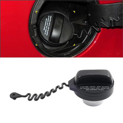 Petrol Fuel Tethered Gas Cap ABS For Land Rover Freelander 2 2008-2015 Black